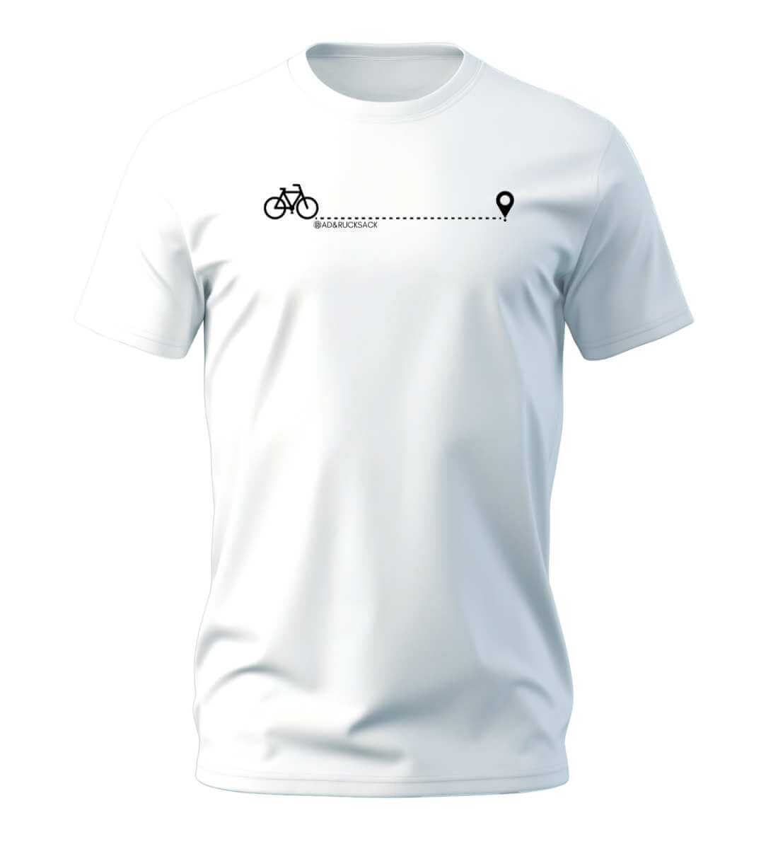 Fahrrad | Herren Premium Organic T-Shirt in White von Rad&Rucksack