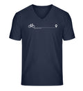 Fahrrad | Herren V-Neck Premium Organic T-Shirt