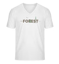 Forest | Herren V-Neck Premium Organic T-Shirt