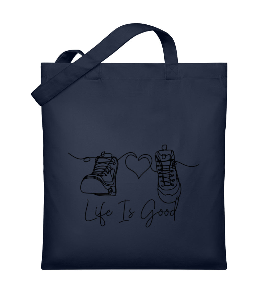 Good Life | Organic Jutebeutel in French Navy von Rad&Rucksack