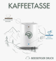 Kaffeebecher Keramik Hätte Hätte – Lifestyle-Aufnahme (Keramik, 330 ml) von Rad&Rucksack