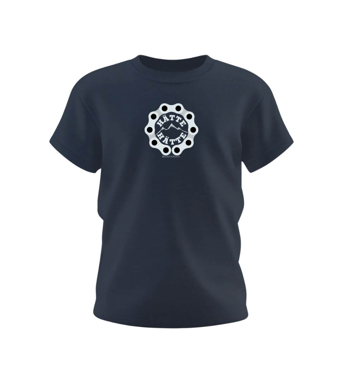 Hätte Hätte Kids | Kinder Premium Organic T-Shirt in French Navy von Rad&Rucksack