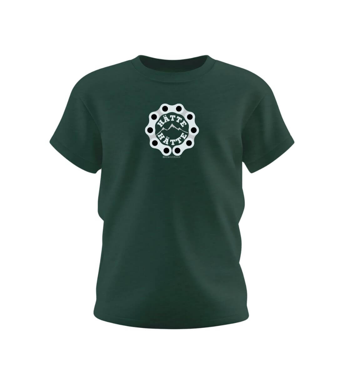 Hätte Hätte Kids | Kinder Premium Organic T-Shirt in Glazed Green von Rad&Rucksack