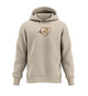 Herzschlag Hund Wandern | Unisex Organic Hoodie