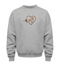 Herzschlag Hund Wandern | Unisex Organic Pullover