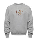 Herzschlag Hund Wandern | Unisex Organic Pullover