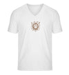 Hund Pfote | Herren V-Neck Premium Organic T-Shirt