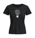 Hunde Spruch | Damen Premium Organic T-Shirt (Fitted)