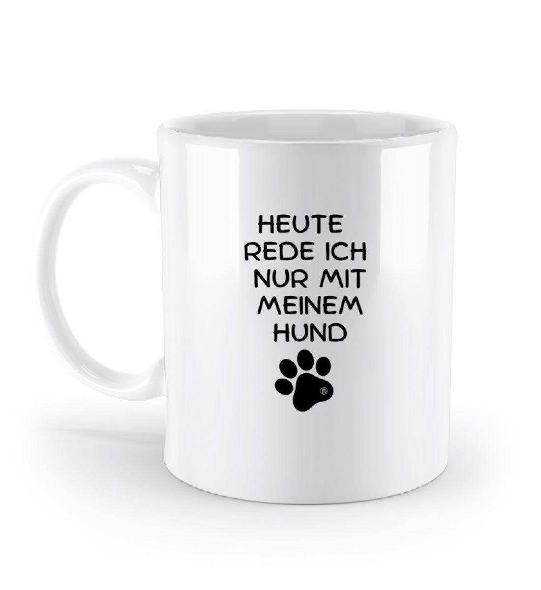 Hunde Spruch | Kaffeetasse in Weiß von Rad&Rucksack