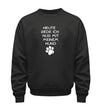 Hunde Spruch | Unisex Organic Pullover