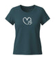 Hundverliebt | Damen Premium Organic T-Shirt (Fitted)