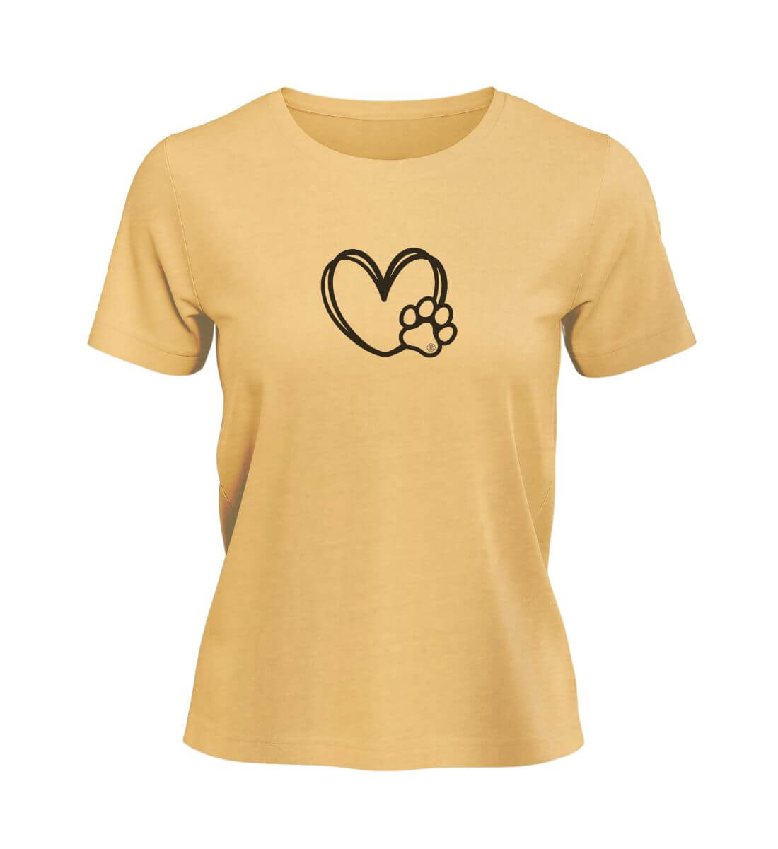 Hundverliebt | Damen Premium Organic T-Shirt in Nispero von Rad&Rucksack