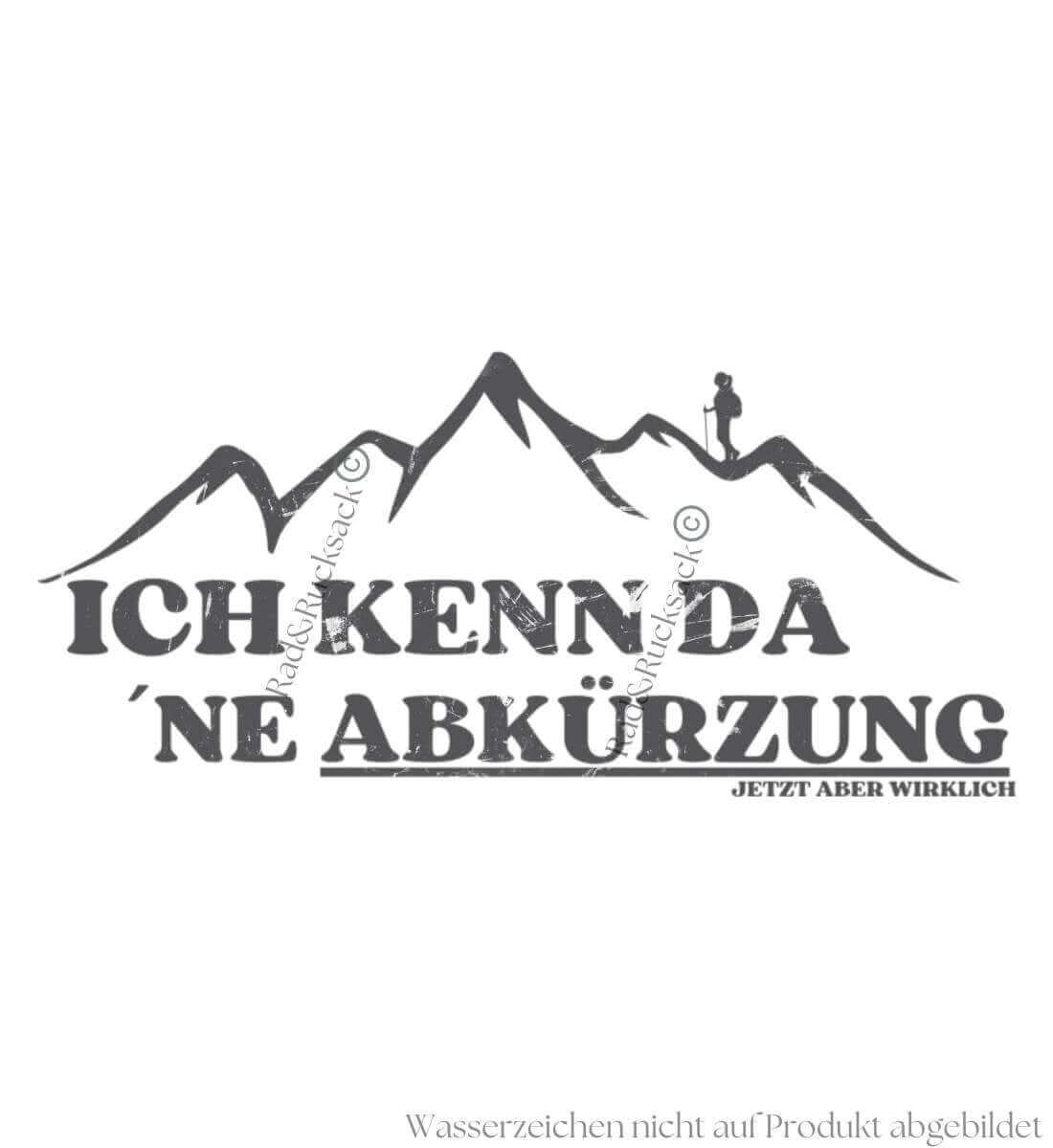 Kenn da ne Abkürzung | Damen Premium Organic T-Shirt von Rad&Rucksack - Detailansicht