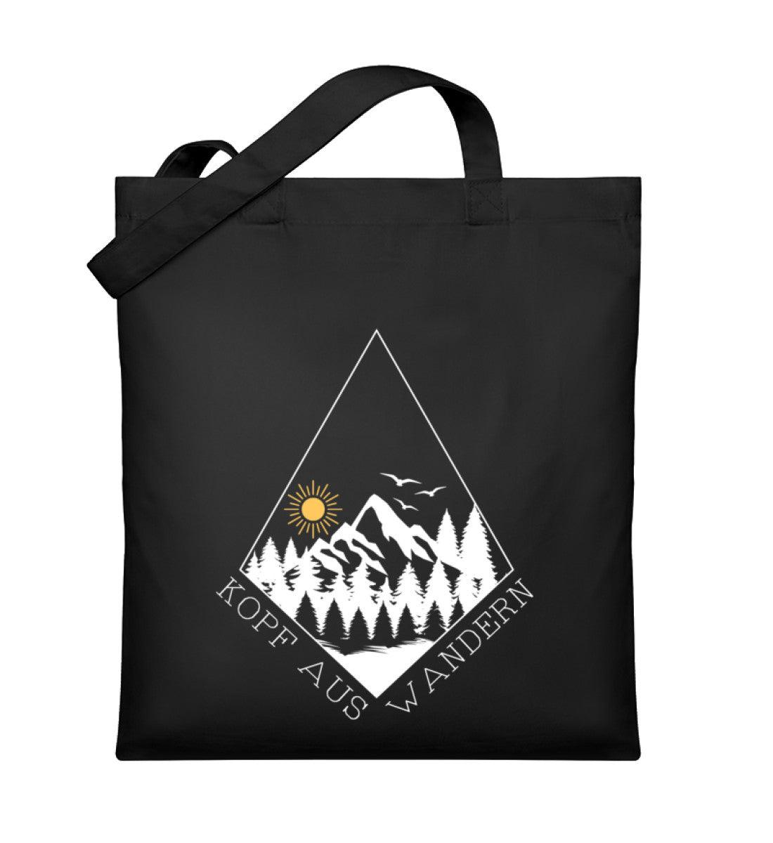 Kopf aus | Organic Jutebeutel in Schwarz von Rad&Rucksack