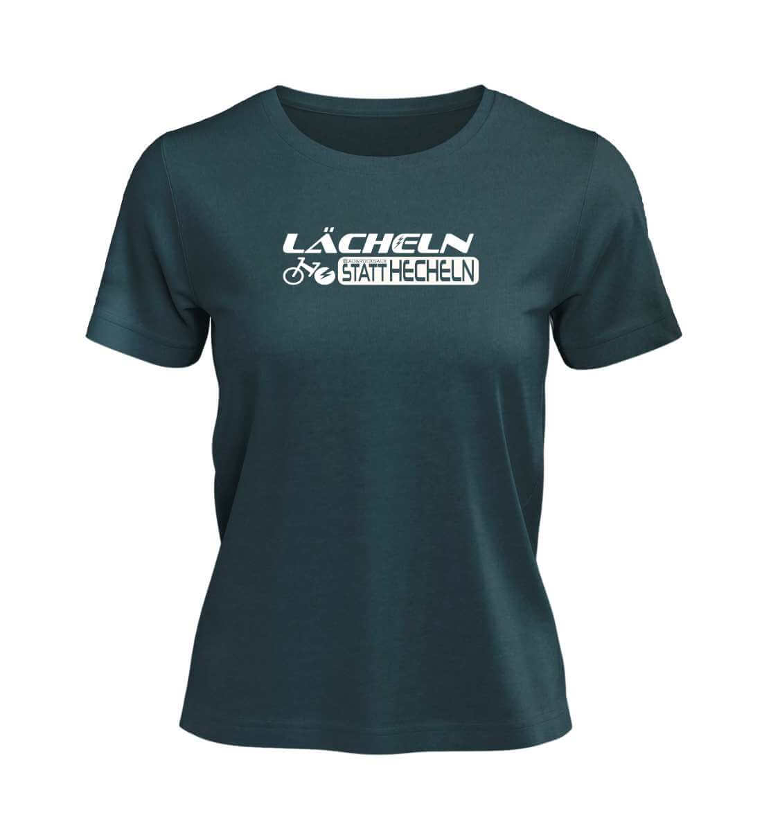 Lächeln statt hecheln | Damen Premium Organic T-Shirt in Stargazer von Rad&Rucksack