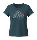 Life is Good | Damen Premium Organic T-Shirt (Fitted)