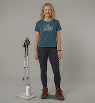 Nachhaltiges Life Is Good T-Shirt Damen aus Bio-Baumwolle – Produktbild (180 g/m² Fair & Vegan) von Rad&Rucksack