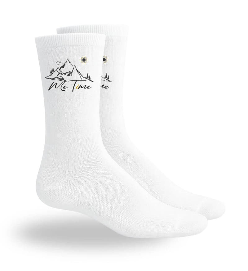 Me Time | Sport Socken von Rad&Rucksack - am Model präsentiert