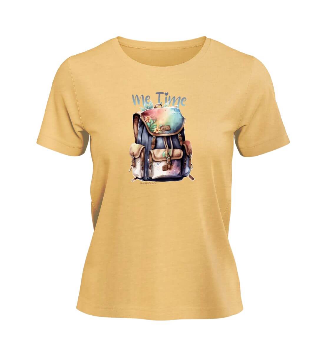 Me Time Wandern | Damen Premium Organic T-Shirt in Nispero von Rad&Rucksack
