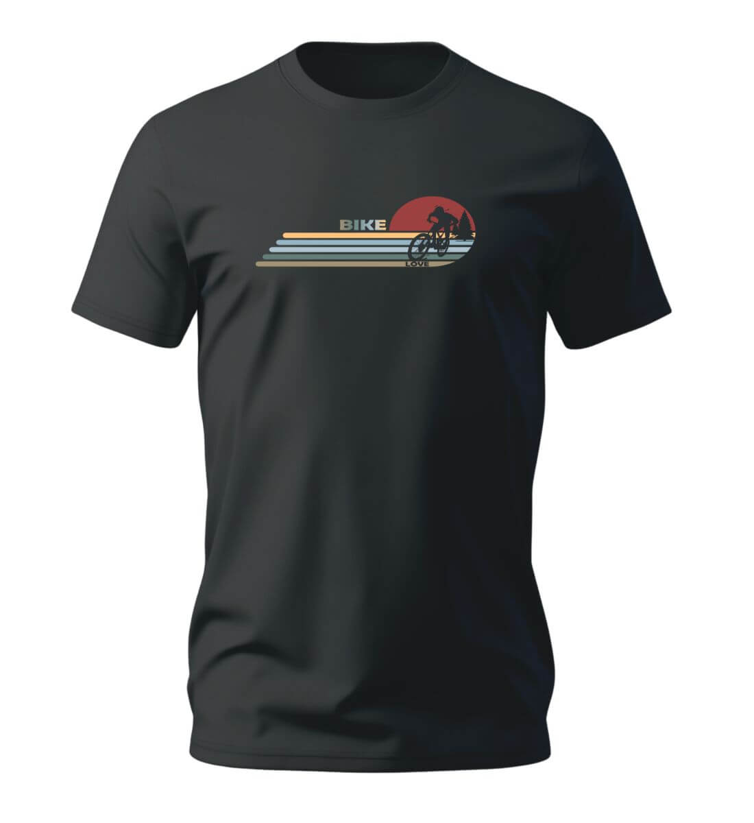 Mountain Bike | Herren Premium Organic T-Shirt in Schwarz von Rad&Rucksack