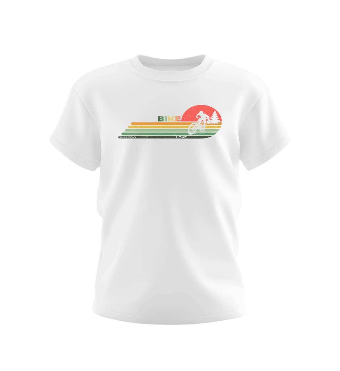 Mountain Bike Kids | Kinder Premium Organic T-Shirt in White von Rad&Rucksack