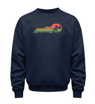 Bio Sweatshirt 350g Mountain Bike in Dunkelblau (French Navy) – Produktbild (350 g/m² Bio-Baumwolle) von Rad&Rucksack