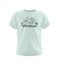 Move Mountains Kids | Kinder Premium Organic T-Shirt in Caribbean Blue von Rad&Rucksack