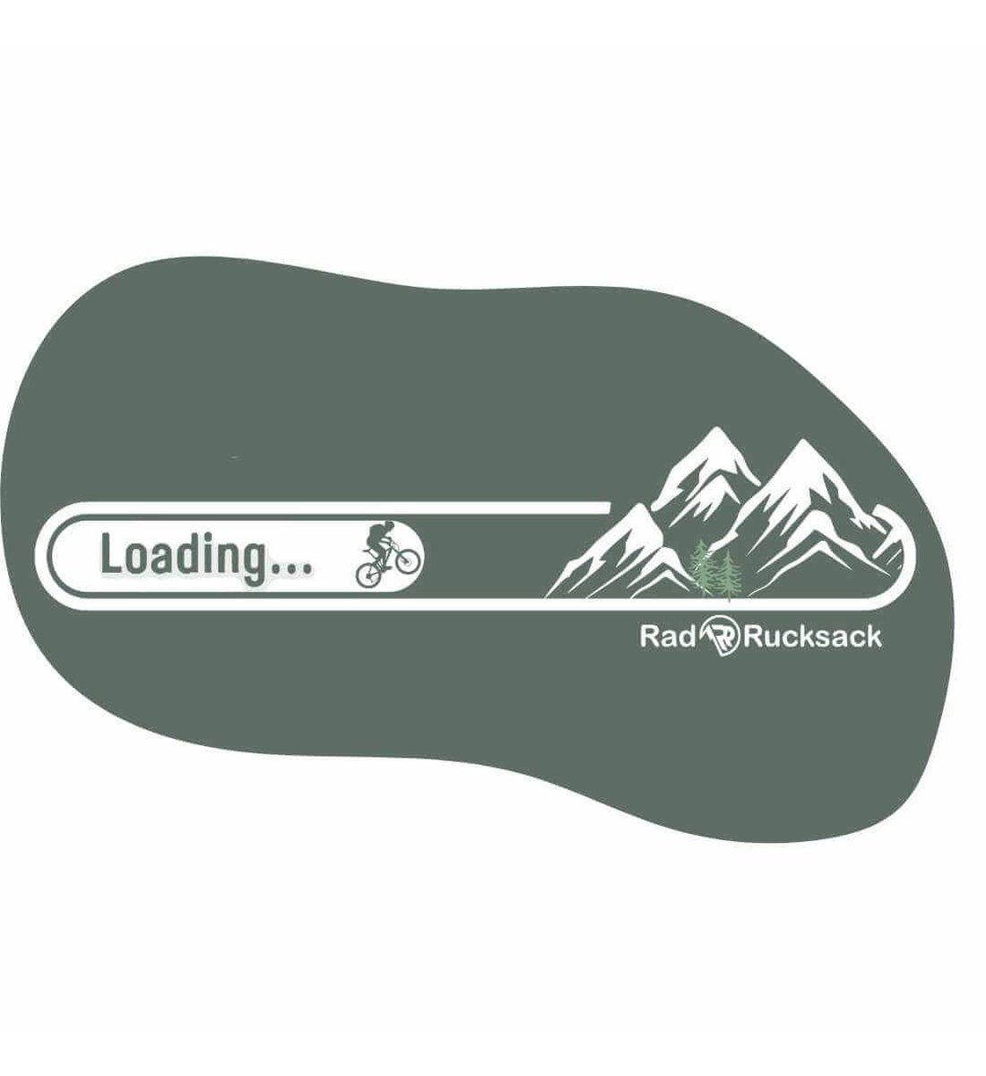 Outdoor Hoodie MTB Loading – Modelbild (350 g/m² Bio-Baumwolle) von Rad&Rucksack