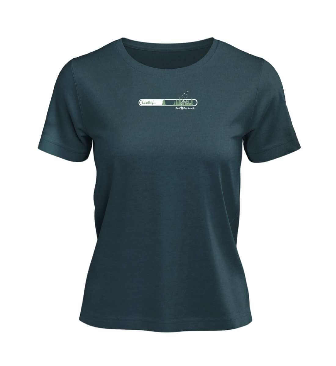 Natur Loading | Damen Premium Organic T-Shirt in Stargazer von Rad&Rucksack