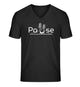 Natur Pause | Herren V-Neck Premium Organic T-Shirt