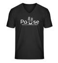 Natur Pause | Herren V-Neck Premium Organic T-Shirt