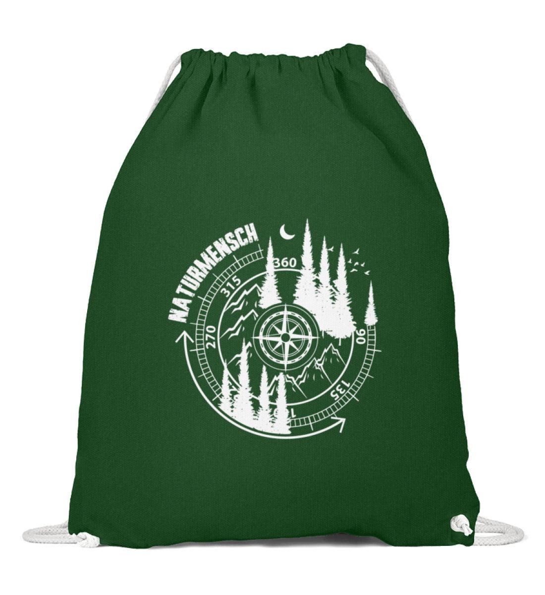 Naturmensch | Baumwoll Gymsac in Dunkelgrün von Rad&Rucksack