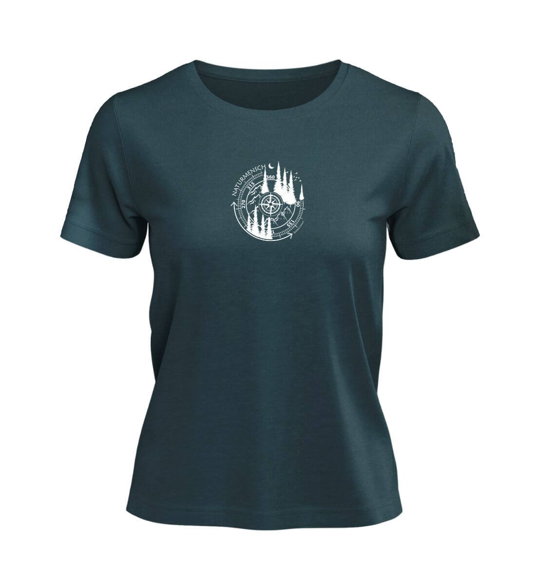 Naturmensch | Damen Premium Organic T-Shirt in Stargazer von Rad&Rucksack