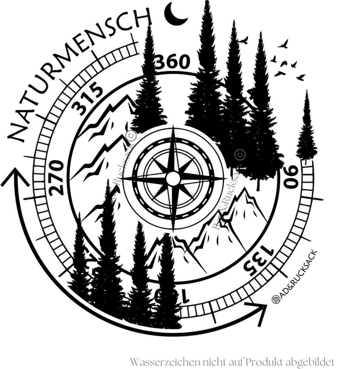 Naturmensch | Unisex Organic Pullover von Rad&Rucksack - weitere Modelansicht 2