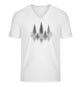 Nebelwald | Herren V-Neck Premium Organic T-Shirt