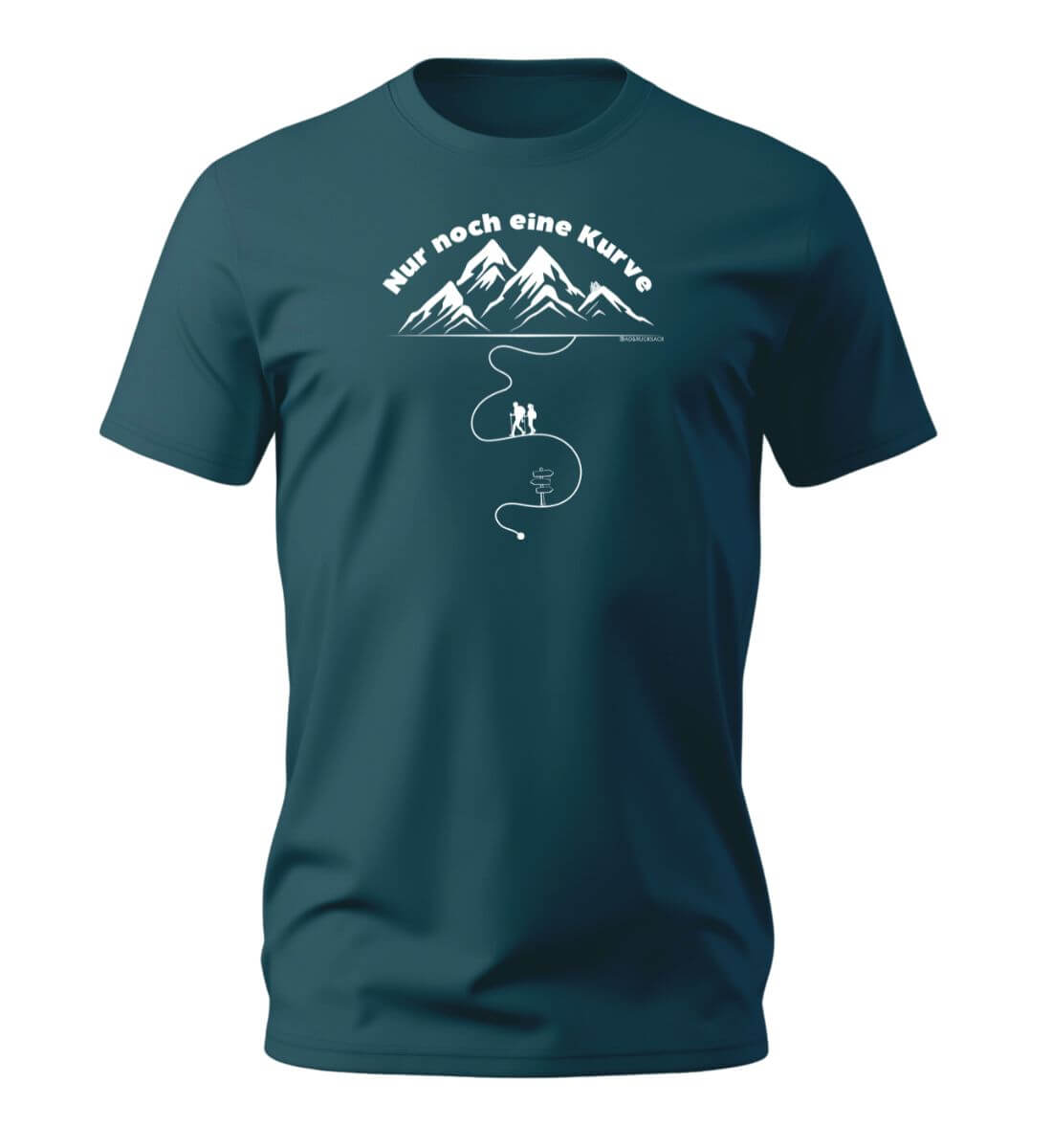 Nur noch eine Kurve | Herren Premium Organic T-Shirt in Stargazer von Rad&Rucksack