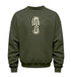 Nur wo du zu Fuß warst | Unisex Organic Pullover