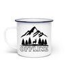 Offline Berg  | Emaille Tasse