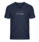 Offline. | Herren V-Neck Premium Organic T-Shirt