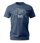 Ohne Hund ohne mich | Herren Premium Organic T-Shirt
