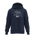 Ohne Hund ohne mich | Unisex Organic Hoodie