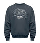 Ohne Hund ohne mich | Unisex Organic Pullover