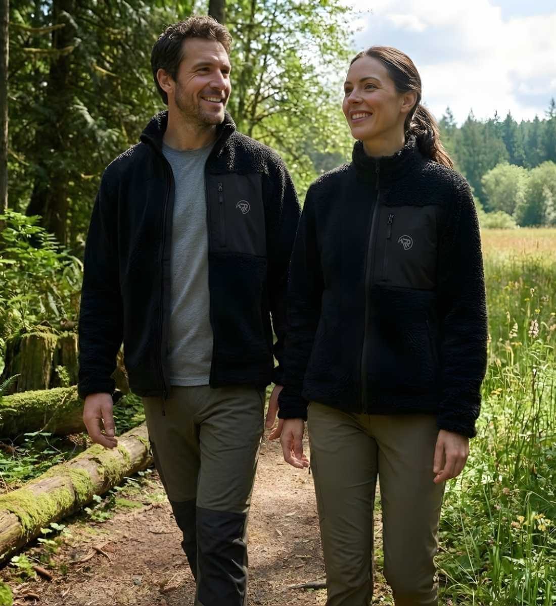 Rad&Rucksack Sherpa Teddyfleece Jacke | Warme Fleecejacke für Outdoor & Freizeit von Rad&Rucksack - Ansicht 16