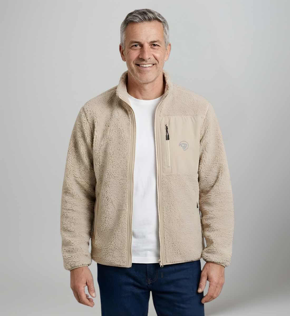 Rad&Rucksack Sherpa Teddyfleece Jacke | Warme Fleecejacke für Outdoor & Freizeit von Rad&Rucksack - Ansicht 6