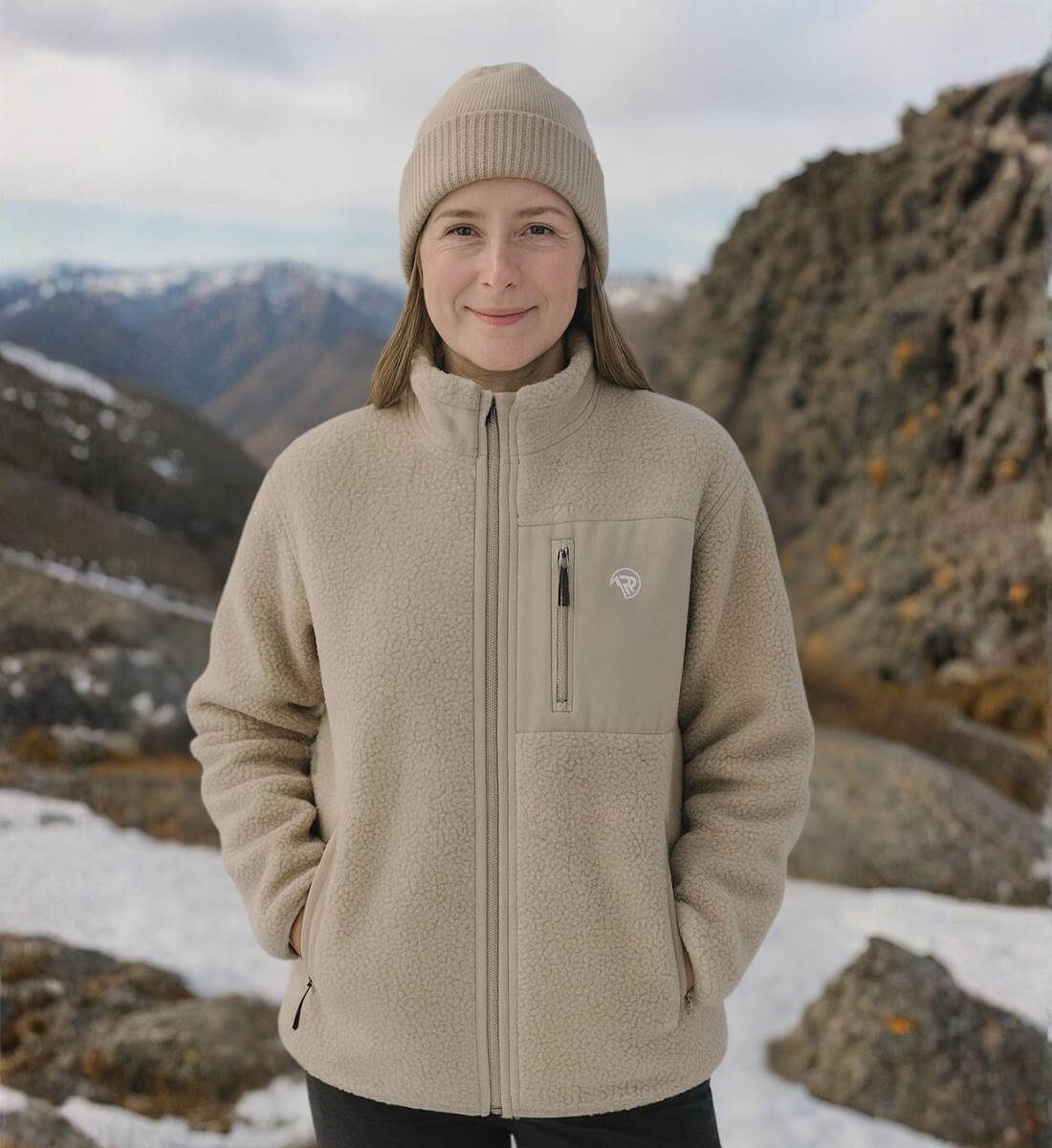 Rad&Rucksack Sherpa Teddyfleece Jacke | Warme Fleecejacke für Outdoor & Freizeit von Rad&Rucksack - Ansicht 7