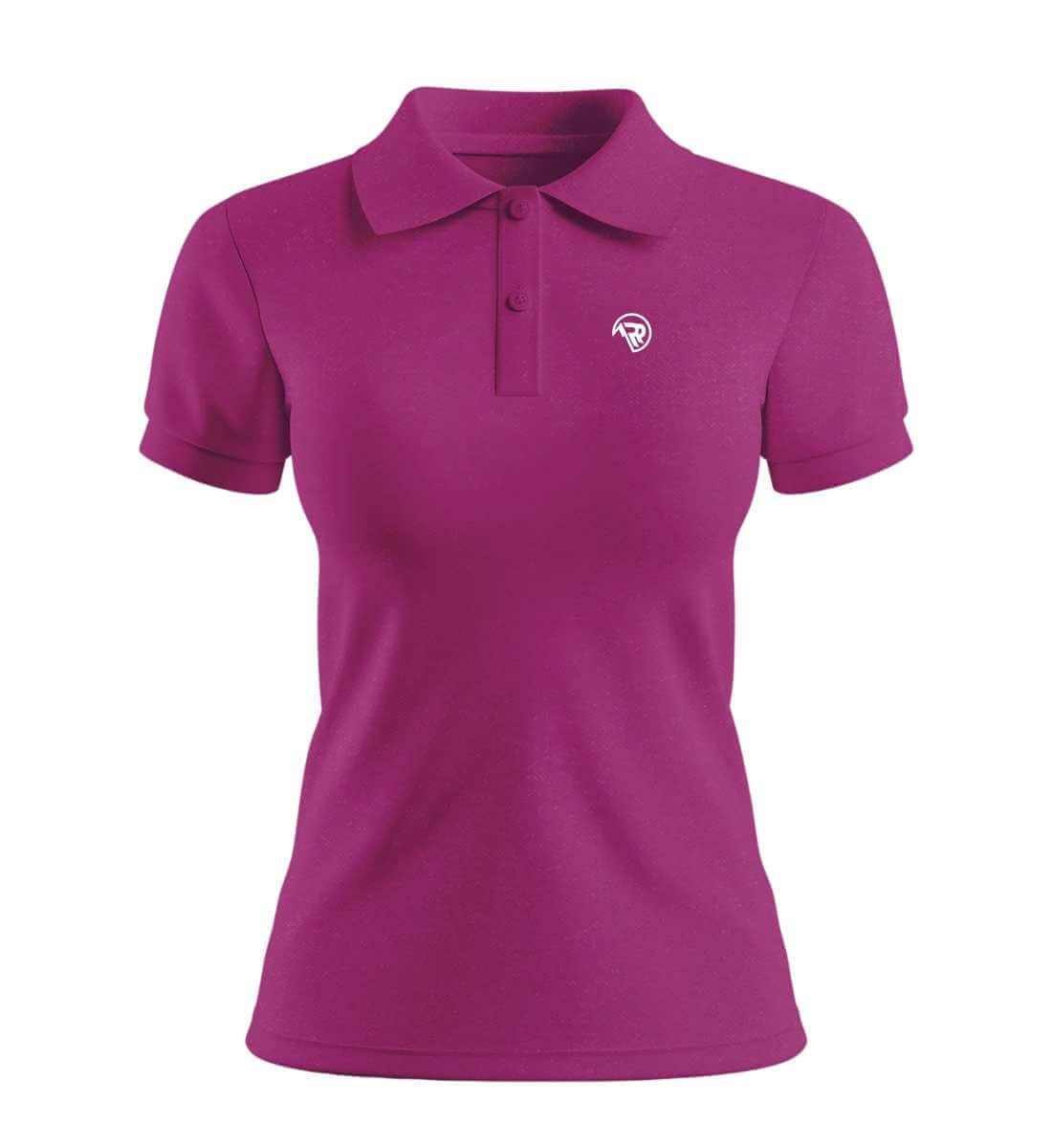 Rad&Rucksack Style | Damen Premium Organic Poloshirt in Orchid Flower von Rad&Rucksack