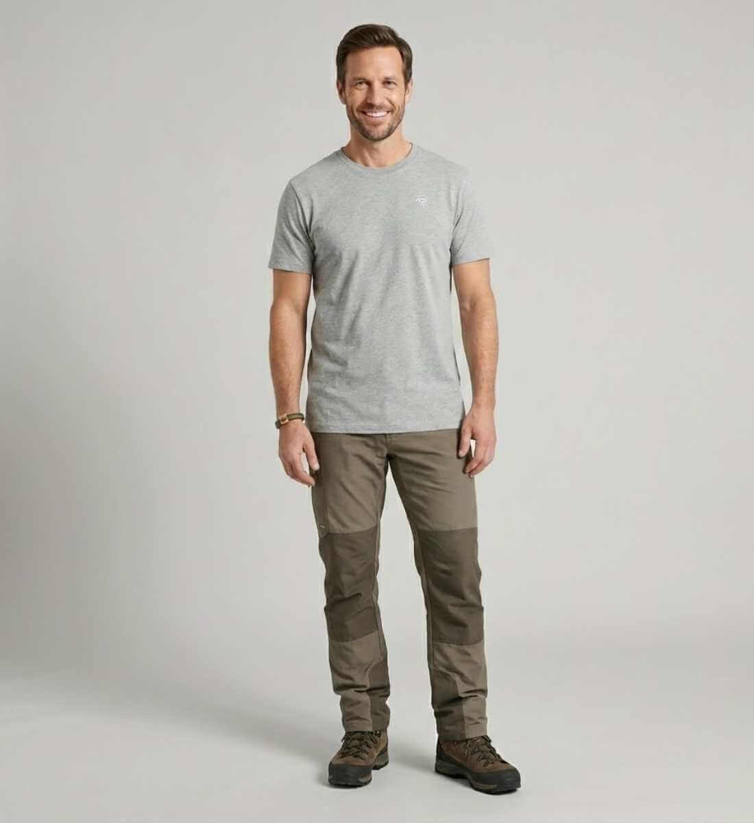 Rad&Rucksack Style | Herren Premium Organic T-Shirt von Rad&Rucksack - Detailansicht