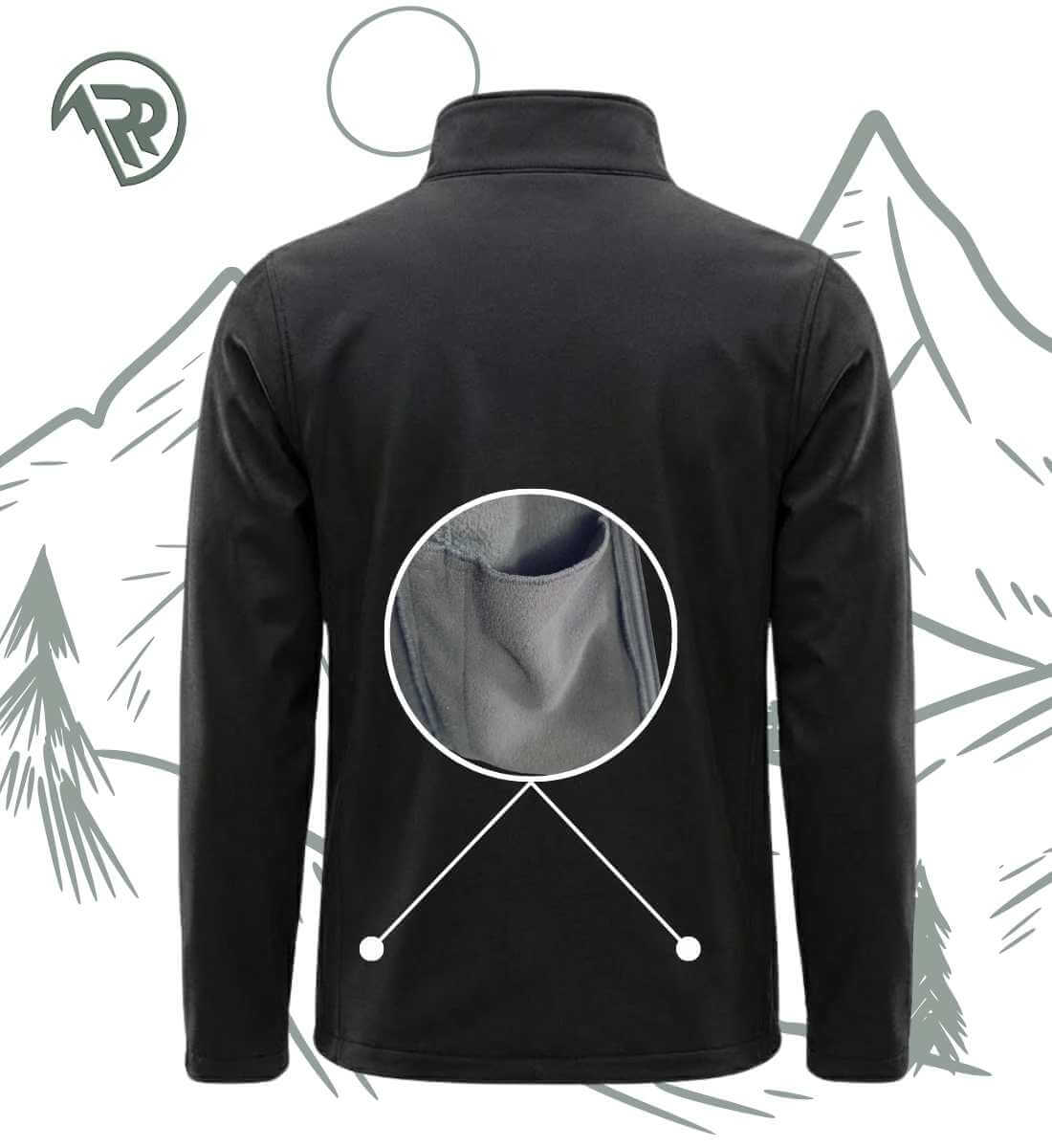 Rad&Rucksack Style | Outdoor Softshell Jacke von Rad&Rucksack - Detailansicht
