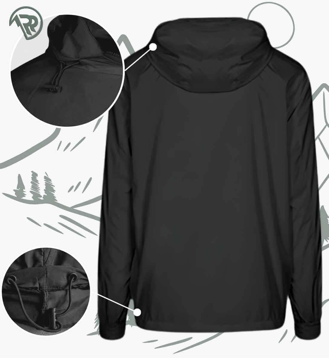 Rad&Rucksack Style | Outdoor Windbreaker Jacke von Rad&Rucksack - Ansicht 5