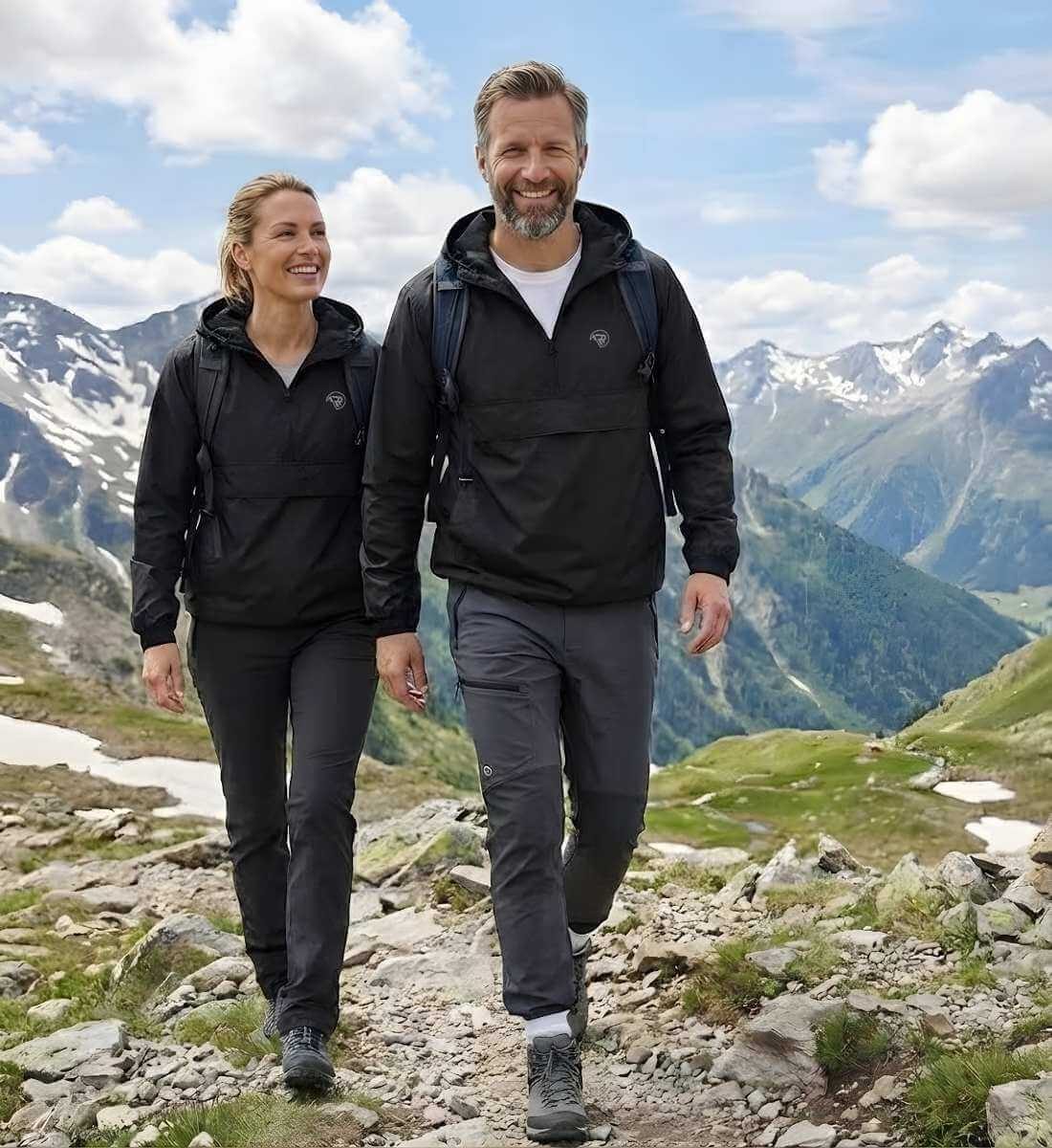 Rad&Rucksack Style | Outdoor Windbreaker Jacke von Rad&Rucksack - weitere Modelansicht 2